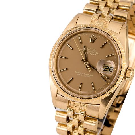 Rolex Datejust 1607 Bark Accents 